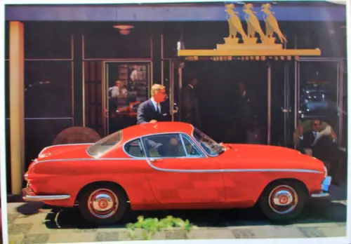 Volvo P 1800 S Modellprogramm 1963 Automobilprospekt (10644)
