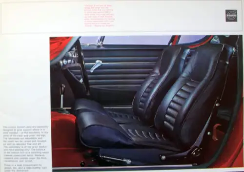 Volvo P 1800 S Modellprogramm 1963 Automobilprospekt (10644)