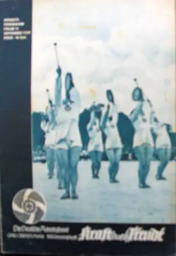 Volkswagen "Kraft durch Freude" 1939 Gesellschaftsmagazin mit VW-KdF Bericht (10645)