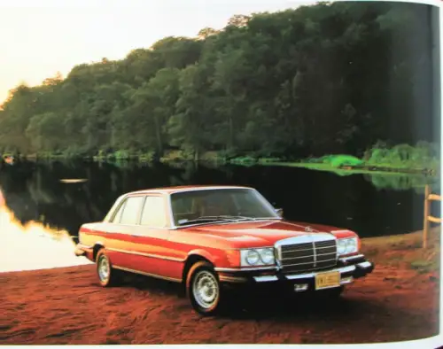 Mercedes-Benz America Modellprogramm 1977 Automobilprospekt (10658)