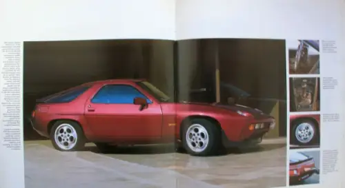 Porsche Modellprogramm 1985 Automobilprospekt (10668)