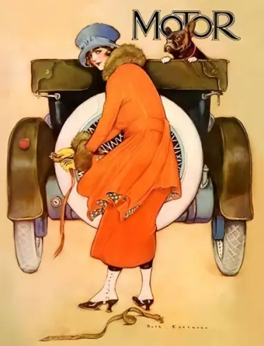 "Motor - Annual Show Number" Automobil-Jahrbuch 1917 (10702)