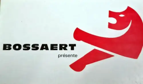 Citroen DS Bossaert GT 19 Frua Modellprogramm 1963 Automobilprospekt (10713)