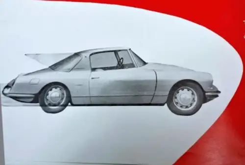 Citroen DS Bossaert GT 19 Frua Modellprogramm 1963 Automobilprospekt (10713)