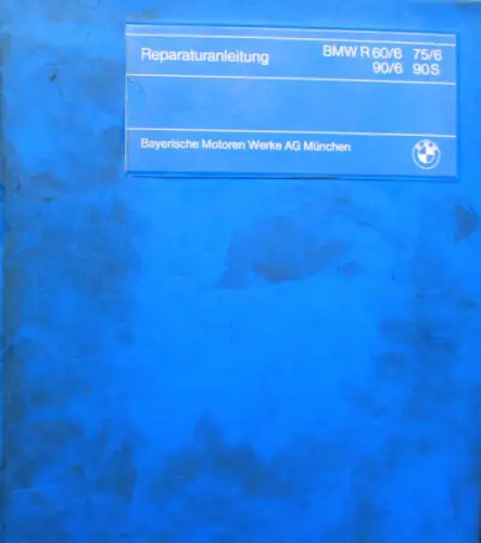 BMW R 60 - 90 S Motorrad Reparaturanleitung 1976 (10684)