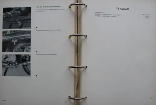 BMW R 60 - 90 S Motorrad Reparaturanleitung 1976 (10684)