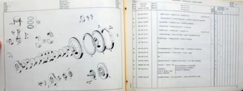 Mercedes-Benz Unimog M 130 Ersatzteilliste 1971 (10692)