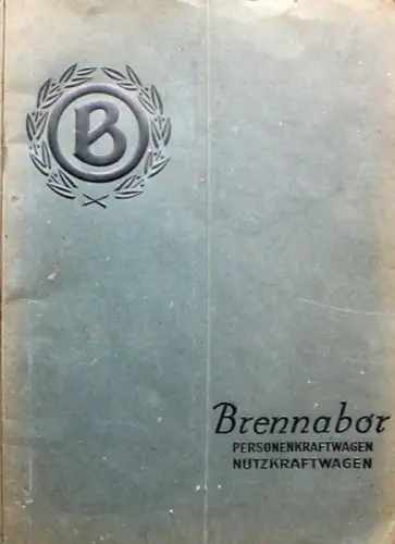 Brennabor 2 to. Lastwagen Angebotsmappe 1930 (10693)
