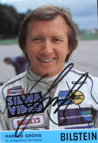 Harald Grohs Rennfahrer 1985 Original-Autogramm (10727)