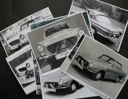 Lloyd Alexander Frua 1958 Modellprogramm zwölf Pressefotos (10733)