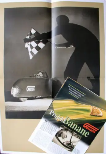 Goliath GP 700 Montlhery 1951 Poster Bericht (10734)