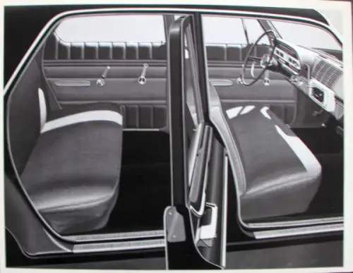 Dodge Taxis Modellprogramm 1963 "The Dependables" Automobilprospekt (10758)