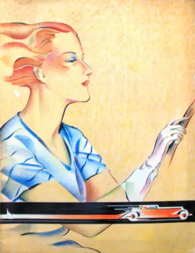 Studebaker Six Modellprogramm 1933 Automobilprospekt (10767)