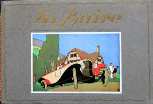 La Buire Modellprogramm 1926 Automobilprospekt (10770)