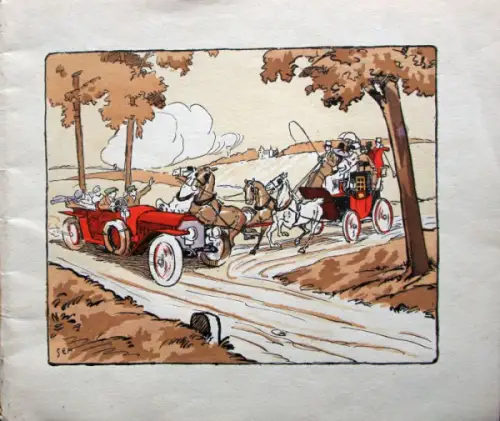 Mühlbacher Automobiles Modellprogramm 1910 Automobilprospekt (10774)