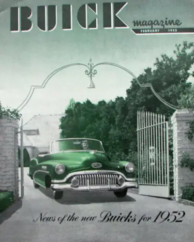 "Buick Magazine" Buick Zeitschrift 1952 (10775)