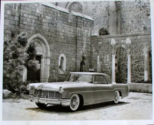 Lincoln Continental Coupe 1956 Werksfoto (10777)