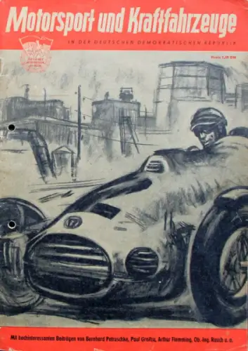 "Motorsport und Kraftfahrzeuge" Rennsport-Zeitschrift 1951 (10787)
