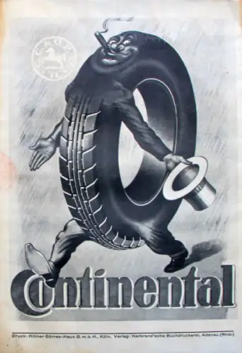 ADAC "Eifelrennen" Nürburgring 1927 Rennprogramm (10785)