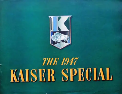 Kaiser Special Modellprogramm 1947 Automobilprospekt (10799)