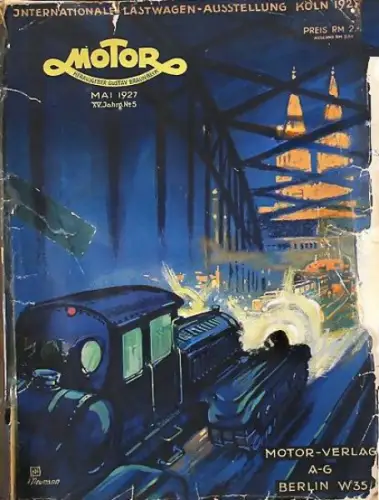 Braunbecks "Motor" Magazin Mai 1927 (10819)