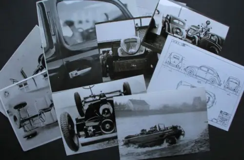 Volkswagen KdF Wagen 1939 neun Werksfotos (10825)