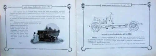 Springuel Automobile Modellprogramm 1912 Automobilprospekt (10844)