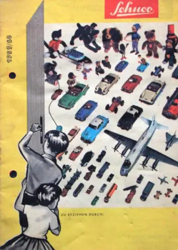 Schuco Spielzeug Modellprogramm 1959 Spielzeugprospekt (10858)