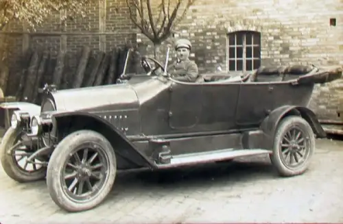 NAG Typ K Cabriolet 1913 Originalfoto (10863)