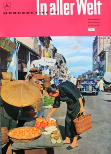"Mercedes-Benz in aller Welt" Firmen-Magazin 1960 (10941)