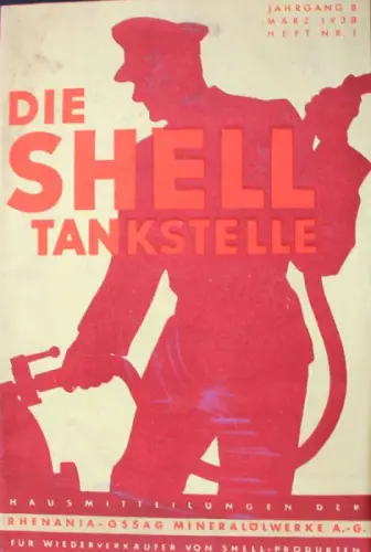 "Die Shell Tankstelle" Tankstellen-Magazin 1938 (10970)