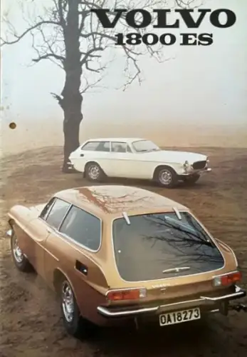 Volvo 1800 ES Modellprogramm 1971 Automobilprospekt (10989)