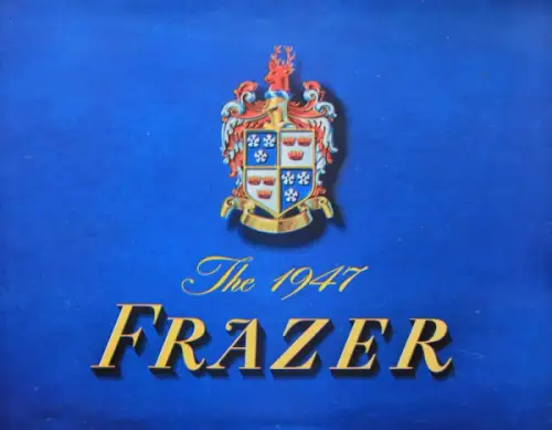Kaiser Frazer Modellprogramm 1947 Automobilprospekt (10994)