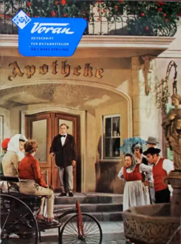 BV Aral "BV Voran" Tankstellen-Zeitschrift 1956 (11022)