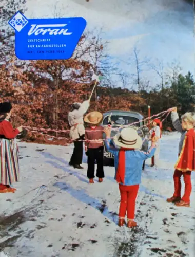 BV Aral "BV Voran" Tankstellen-Zeitschrift 1956 (11023)