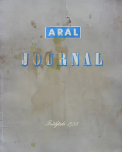 BV Aral "Aral Journal" Tankstellen-Zeitschrift 1955 (11026)