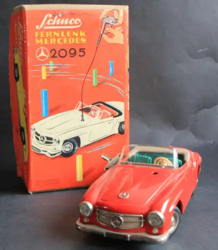 Schuco Mercedes-Benz 190 SL Blechmodell mit Friktionsantrieb in Originalbox (11065)