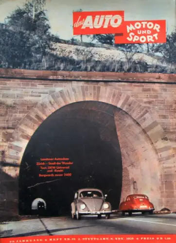 "Das Auto, Motor & Sport" Auto-Magazin 1952 (11090)