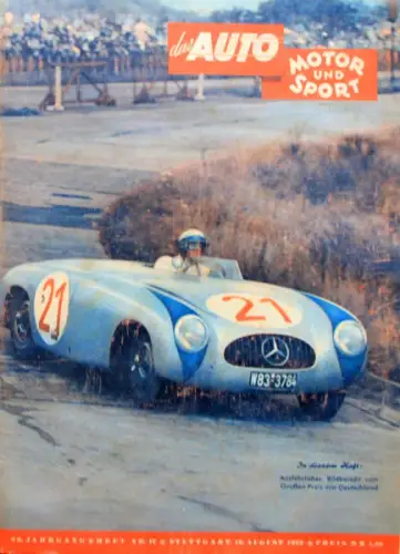 "Das Auto, Motor & Sport" Auto-Magazin 1952 (11098)