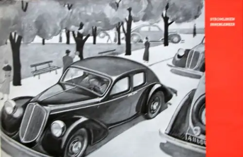 Steyr 100 Modellprogramm 1936 Automobilprospekt (11124)