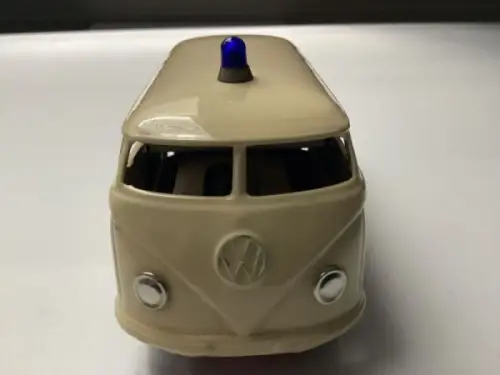 CKO Kellermann Volkswagen Transporter T1 Krankenwagen Blechmodell mit Friktionsantrieb (11161)