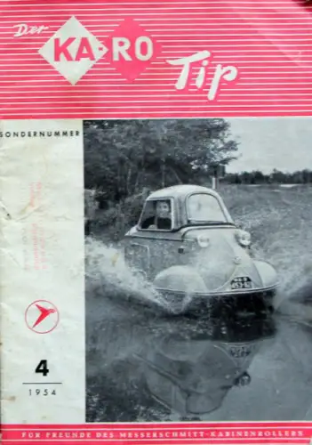 "Der Kar-Ro Tip" Messerschmitt Zeitschrift 1954 (11179)