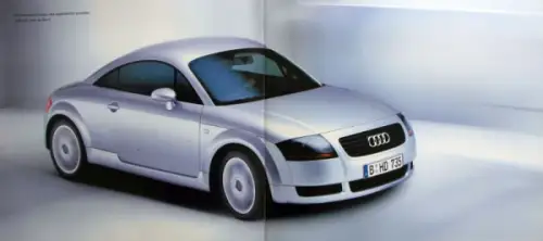 Audi TT Coupe Modellprogramm 1998 Automobilprospekt (11205)