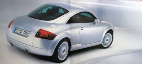 Audi TT Coupe Modellprogramm 1998 Automobilprospekt (11205)