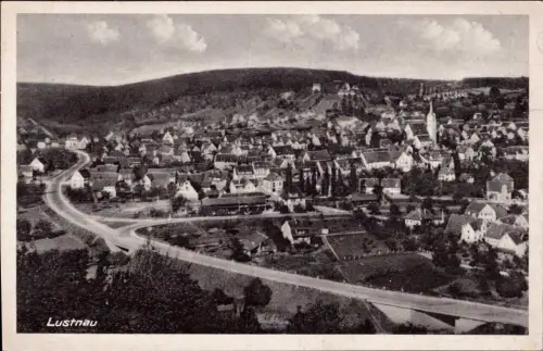 E 1721 Ortsansicht Lustnau Tübingen