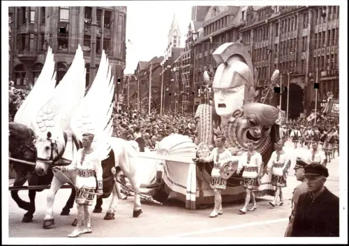 E 973 Hamburg 1936 Foto 18x13 Weltkongress Propaganda Umzug Haus Kunst München