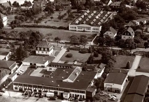 E 1732 Klappkarte, Werbung für die Saltus Werkzeugfabrik in Solingen