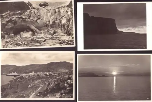 E 1823 Spitzbergen, Nordcap, Sammlung 30 Karten Fotograf Müller * Söhne Hamburg