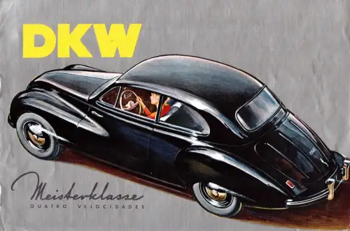 E 1633G  Auto Union Prospekt DKW Audi Meisterklasse auf Portugiesisch