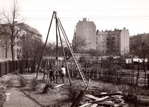 E 498 Foto 12 x 17cm Hamburg Barmbeck, Fotograf Hamann